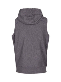 Mens Heather SLEEVELESS ZIP Hoodies - Greatness Range - kustomteamwear.com