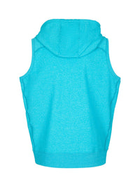 Mens Heather SLEEVELESS ZIP Hoodies - Greatness Range - kustomteamwear.com