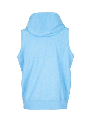 Mens Heather SLEEVELESS ZIP Hoodies - Greatness Range - kustomteamwear.com