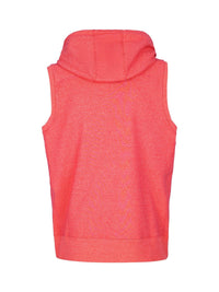 Mens Heather SLEEVELESS ZIP Hoodies - Greatness Range - kustomteamwear.com