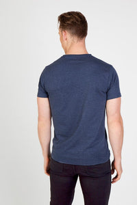 Mens Marl Crew Neck T-shirt - kustomteamwear.com