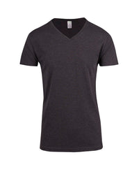 Mens Marl V-neck T-shirt - kustomteamwear.com