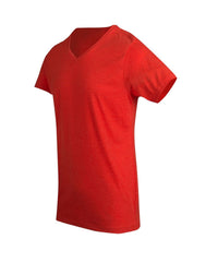 Mens Marl V-neck T-shirt - kustomteamwear.com