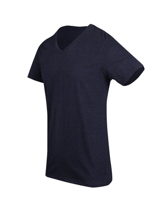 Mens Marl V-neck T-shirt - kustomteamwear.com