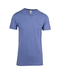 Mens Marl V-neck T-shirt - kustomteamwear.com