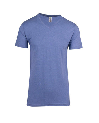Mens Marl V-neck T-shirt - kustomteamwear.com