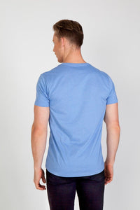 Mens Marl V-neck T-shirt - kustomteamwear.com