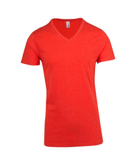 Mens Marl V-neck T-shirt - kustomteamwear.com
