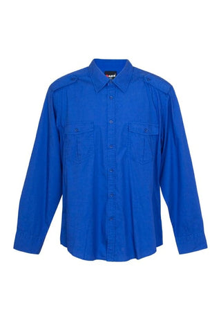 Mens Military Long Sleeve Shirts - kustomteamwear.com