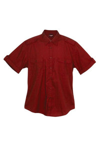 Mens Military Short Sleeve Shirts - kustomteamwear.com
