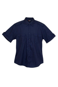 Mens Military Short Sleeve Shirts - kustomteamwear.com