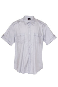 Mens Military Short Sleeve Shirts - kustomteamwear.com