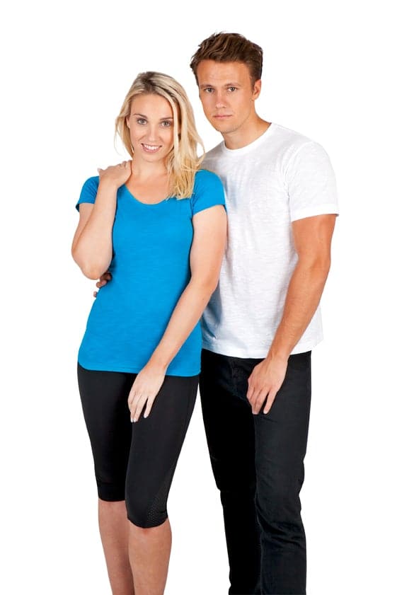 Mens Raw Cotton Wave Tees - kustomteamwear.com