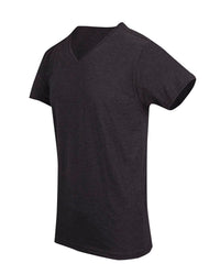 Mens Raw Cotton Wave V Neck Tee - kustomteamwear.com