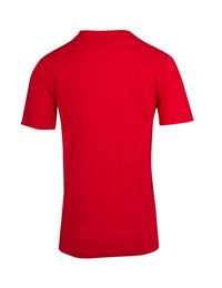 Mens Raw Cotton Wave V Neck Tee - kustomteamwear.com