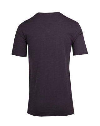Mens Raw Cotton Wave V Neck Tee - kustomteamwear.com
