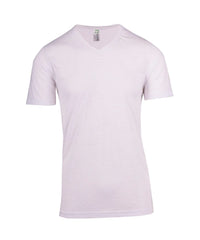 Mens Raw Cotton Wave V Neck Tee - kustomteamwear.com