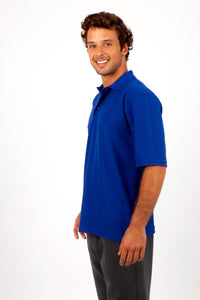 Mens Regular Pique Knit Polo - kustomteamwear.com