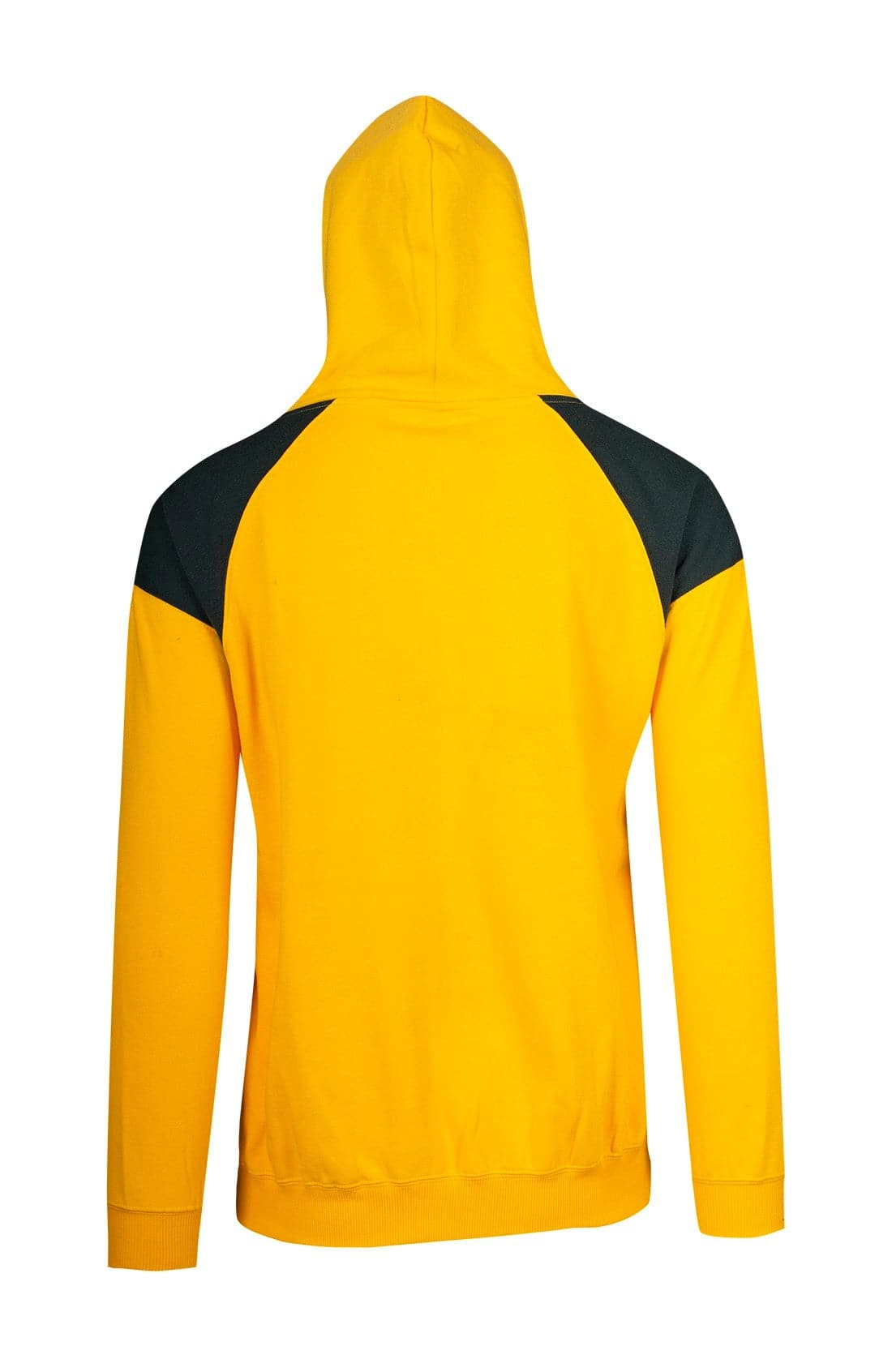 Mens Shoulder Contrast Panel Hoodie - kustomteamwear.com