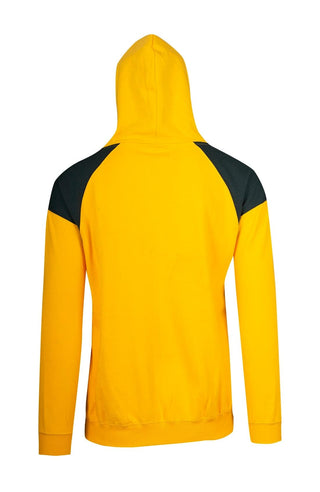 Mens Shoulder Contrast Panel Hoodie - kustomteamwear.com