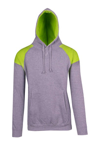 Mens Shoulder Contrast Panel Hoodie - kustomteamwear.com