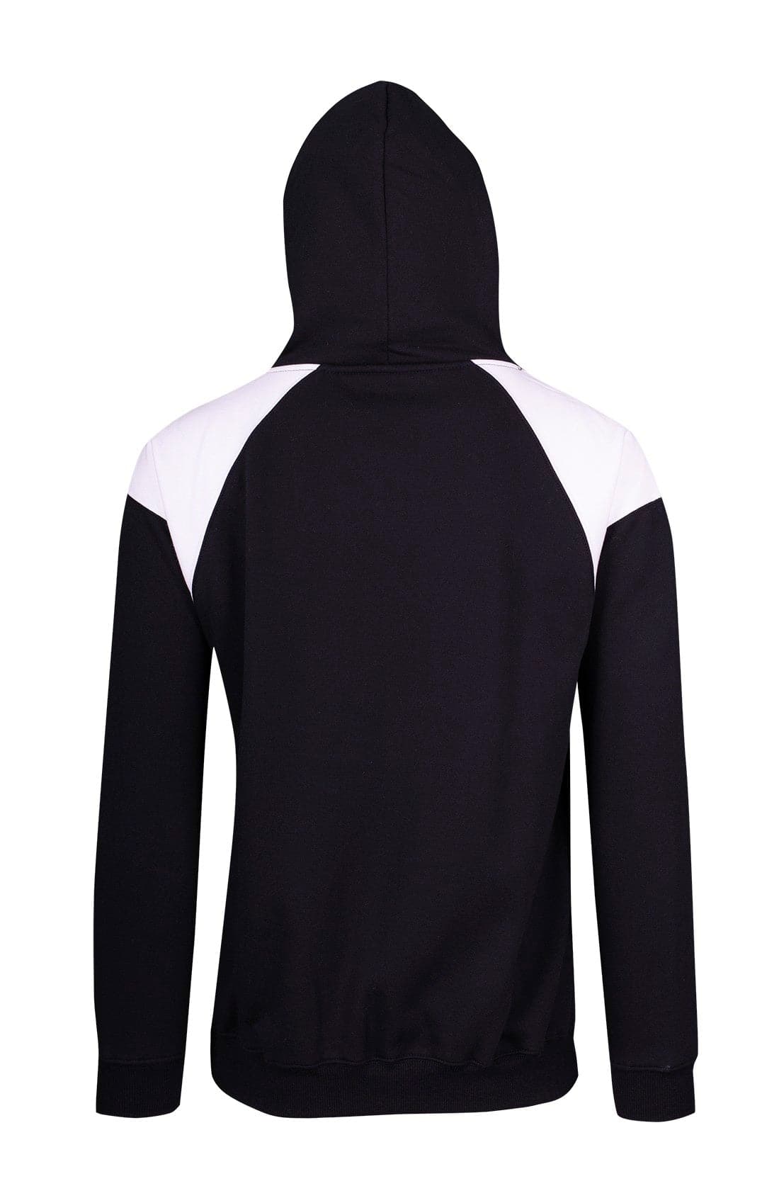 Mens Shoulder Contrast Panel Hoodie - kustomteamwear.com