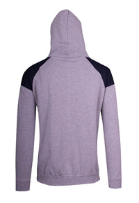 Mens Shoulder Contrast Panel Hoodie - kustomteamwear.com