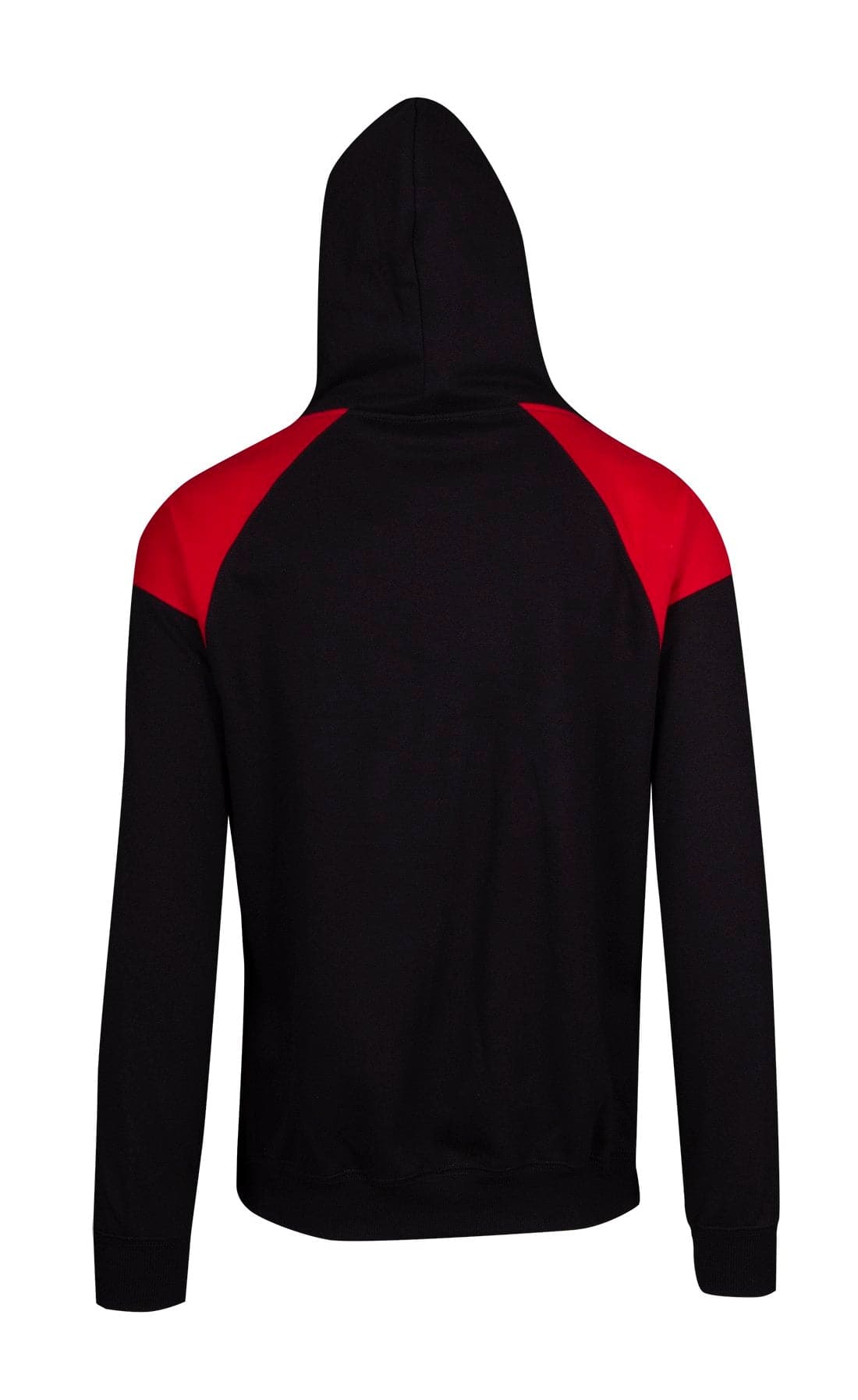 Mens Shoulder Contrast Panel Hoodie - kustomteamwear.com