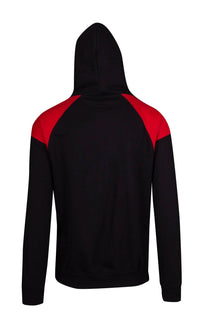 Mens Shoulder Contrast Panel Hoodie - kustomteamwear.com
