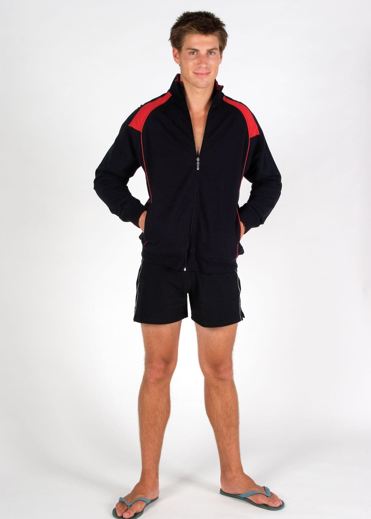 Mens' Unbrushed Contrast Jacket - kustomteamwear.com
