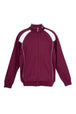 Burgundy/White