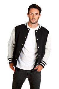 Mens Varsity Jacket - kustomteamwear.com