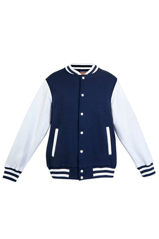 Mens Varsity Jacket - kustomteamwear.com