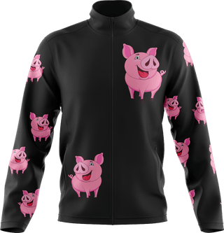 Percy Pig Full Zip Track Jacket - fungear.com.au