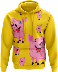 Percy Pig Hoodies - fungear.com.au