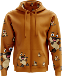 Playa Platypus Full Zip Hoodies Jacket - fungear.com.au