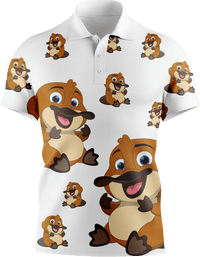 Playa Platypus Men's Short Sleeve Polo - fungear.com.au