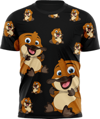 Playa Platypus T shirts - fungear.com.au