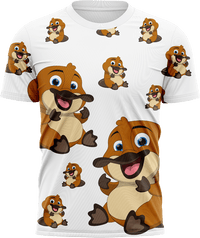 Playa Platypus T shirts - fungear.com.au