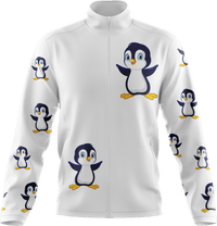 Pranksta Penguin Full Zip Track Jacket - fungear.com.au