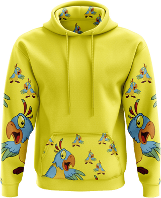 Psycho Parrot Hoodies - fungear.com.au