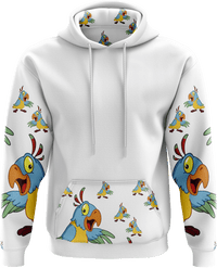 Psycho Parrot Hoodies - fungear.com.au