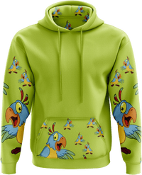 Psycho Parrot Hoodies - fungear.com.au