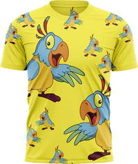 Psycho Parrot T shirts - fungear.com.au