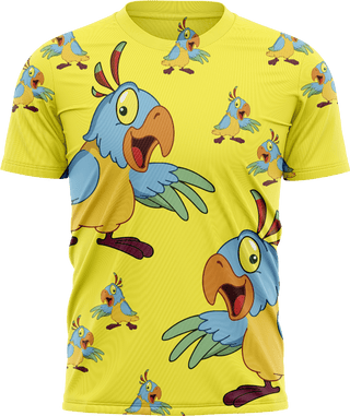 Psycho Parrot T shirts - fungear.com.au