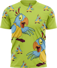 Psycho Parrot T shirts - fungear.com.au