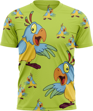 Psycho Parrot T shirts - fungear.com.au