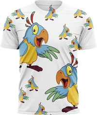 Psycho Parrot T shirts - fungear.com.au
