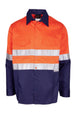 navy/orange