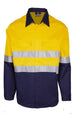 navy/yellow